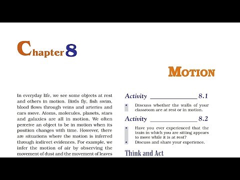 Class 9 Science - Motion (Part 1)