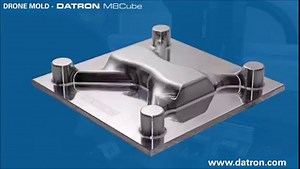 It’s a bird? It’s a plane? It’s a quadcopter! The rigidity and low-vibration design of a DATRON M8Cube provides an excellent finish for this aluminum mold of a drone. Check out the M8Cube: https://bit.ly/3c5jrAE #madewithdatron #m8cube #moldmaking | Datron USA