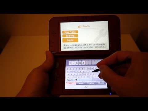 New Nintendo 3DS XL - First Startup & Setup