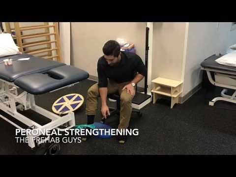 Ankle Sprain: Inversion/eversion strengthening"