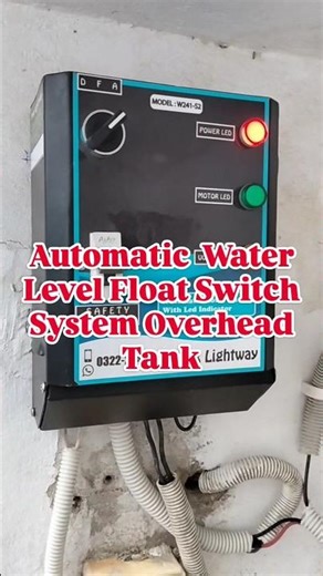 Automatic Water Level Control for Overhead Tanks