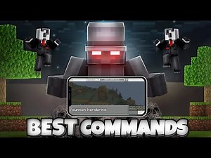 ALL BEST COMMANDS in MINECRAFT Pocket Edition 😱