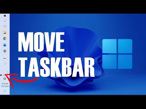 Move the Taskbar Position in Windows 11 (Top, Left, or Right)