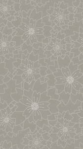 Abstract seamless floral pattern vertical looping animation background