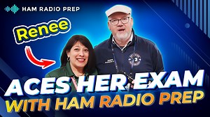 3K views · 163 reactions | Renee ACED her Ham Radio License exam, and is now an extra class operator! What is she up to? What does she like to do? Find out in the video! | Ham Radio Prep | Facebook