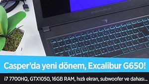 Casper Excalibur G650 incelemesi "Yüksek performans, sıfır gürültü"