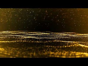 Gold background video HD | Golden Abstract Background | wedding background video loop | Golden Waves