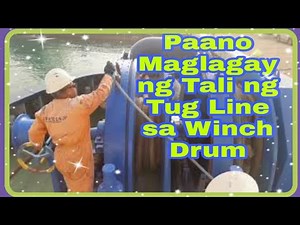 How to Put Tug Line Rope in the Winch Drum