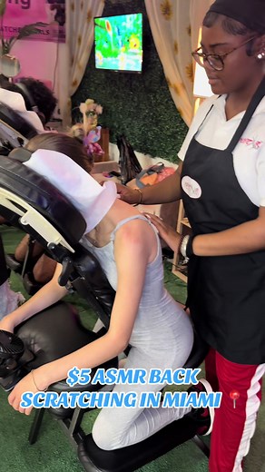 ASMR Back Scratching Experience in Miami