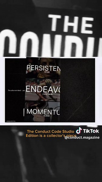 Our first official publication has arrived. To thank everyone supporting us from day one, we’re giving it away. ⁣ The Conduct Code — Studio Edition Limited to 200 copies. A collector’s piece outlining the principles and foundations behind everything we’re building. ⁣ Each page includes a hidden QR code linking to a private section of our website, built to inspire. ⁣ Sign up to any membership tiers and opt into the monthly bulletin. Your welcome email will include a 100% discount code for your bo
