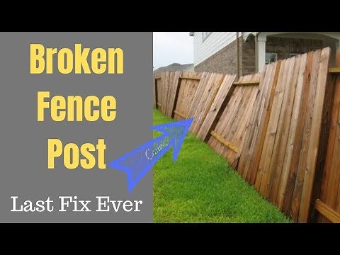 The Forever Fence Post Fix