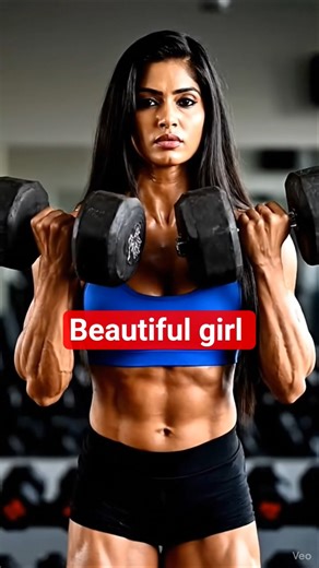 “Female Bodybuilder’s Extreme Fast Dumbbell Workout | Power & Speed”