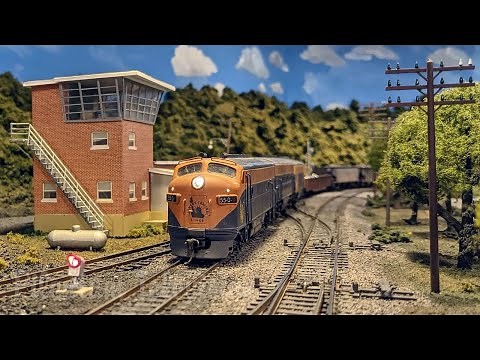 One of the largest model railroad layouts in the United States: The Lehigh & Keystone Valley Museum