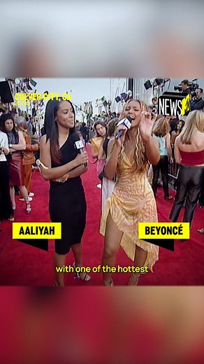 Throwing it back to this ✨ iconic ✨ moment between Beyoncé and AaliyahHaughton on the 2000 MTV Movie & TV Awards red carpet in honor of the big show LIVE this Sunday, June 5 at 8 p.m. on MTV. | MTV News