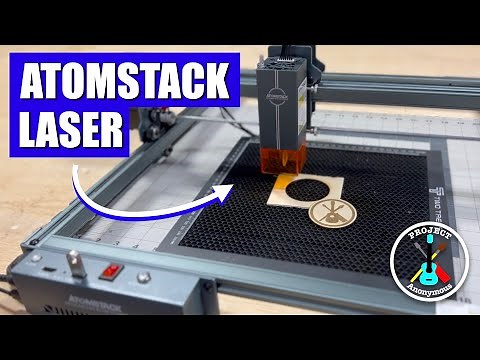 AtomStack Ace A10 Pro V2 Laser Engraver UNBOXING & SET UP