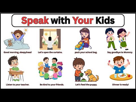 Speak English Easily with Kids | 100 Daily English Sentences | Fun Speaking Practice for Children