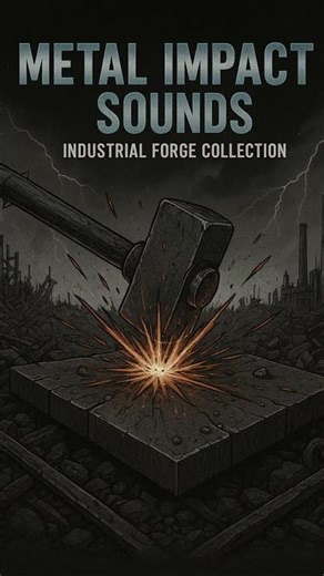 Metal Impact Sounds | Heavy Industrial Hits & Forge Smashes