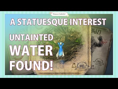 FFXIV Heavensward - A Statuesque Interest quest - Where to find the untainted water?