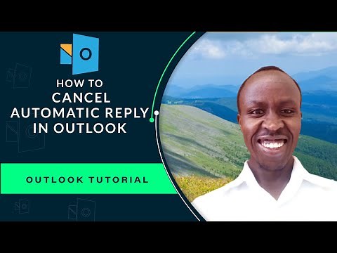 OUTLOOK DELETE AUTO REPLY AUTORESPONDER RULE