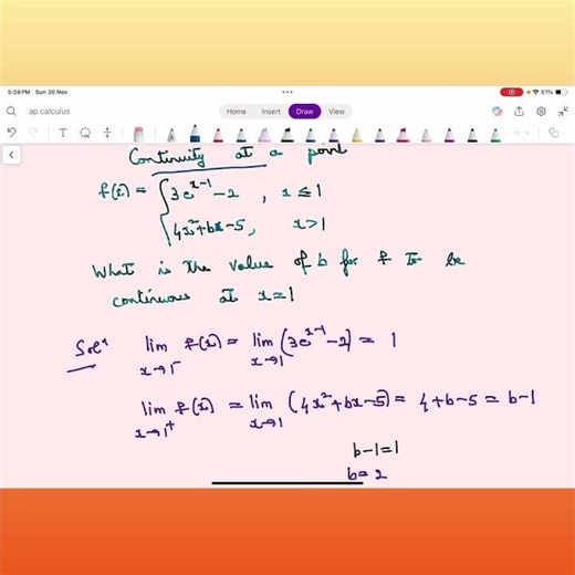 AP Calculus Question Six #youtubeshorts