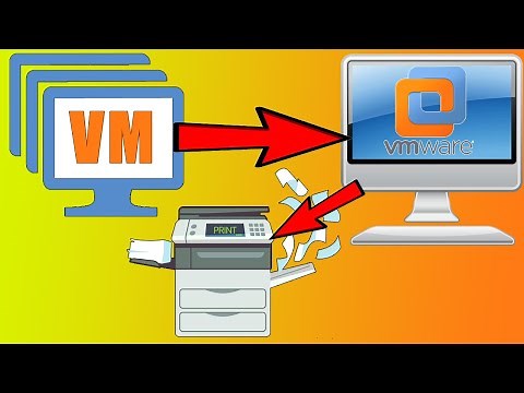 How to Use a Host Configured Printer on a Virtual Machine in VMware Workstation