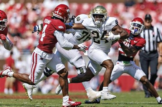 Notre Dame-Arkansas final thoughts: One month in, Irish are adjusting to a new way to win