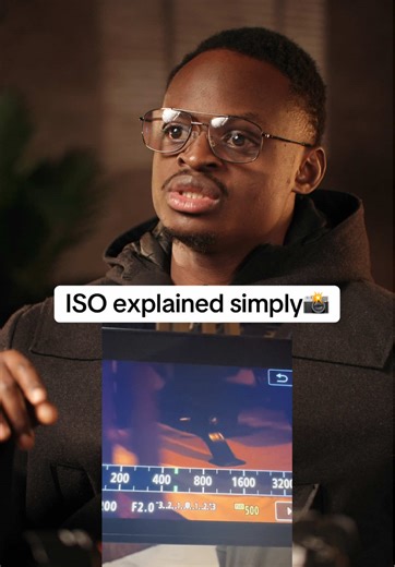 Raise ISO only when light forces you to. #iso #photographytips #photographertok #learnphotography #camerasettings
