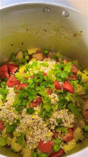 Best Weight Loss Dinner 🔥 Veg Dalia #shorts #shortsfeed #youtubeshorts #viral #viralvideo #trending