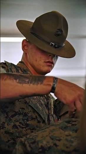 U.S. Marine Corps Drill Instructors in Action!