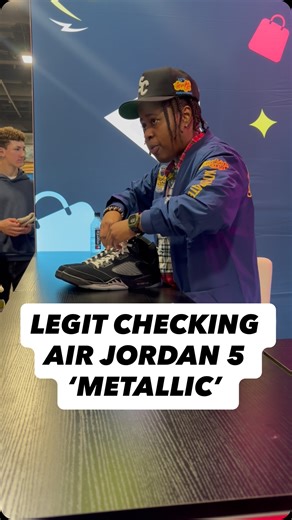 Sneaker Con on Instagram: "Legit checking Air Jordan 5 Metallic ✅🔍"