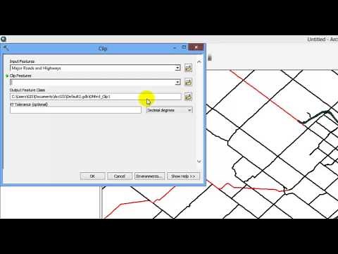 How to Clip a Data Layer in ArcMap 10.x
