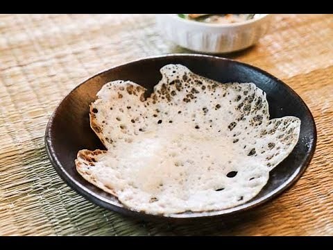 How to Make Kerala Appam Recipe | Gluten Free Rice Flour Pancakes with Coconut by Archana's Kitchen