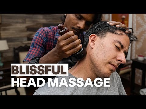 💈SATISFYING Head and Neck ASMR Indian Massage from Master Cracker!