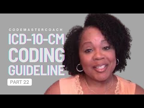Part 22 of the 2025 Official ICD-10-CM Coding Guidelines