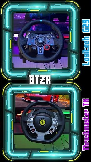 Logitech G29 vs Thrustmaster TX (T300)