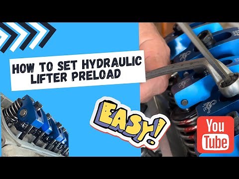 How to Set Preload on Hydraulic Lifters, EASY! #nonamenationals