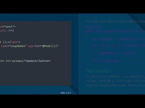 How to Update a List of Strings in ASP.NET Core MVC