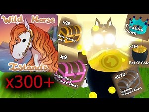 300+ TREASURE CHESTS!!!【Wild Horse Islands】