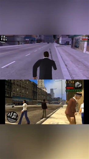 GTA LCS PSP vs GTA LCS mobile APK OBB #gaming #gamingshorts #gta #flexplay