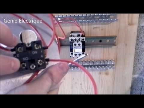 Elec 4. Comment ça marche un auto-maintien 2ème partie le cablage