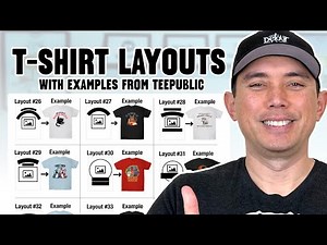 25 More Easy T-Shirt Design Ideas with Examples! Learn to Create Better Designs & Get More Sales!