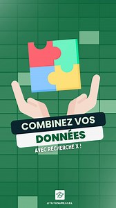 🔎 Découvrez RECHERCHEX : la nouvelle génération de recherche dans Excel ! Vous connaissiez déjà la fonction RECHERCHEV, mais saviez-vous qu’Excel propose désormais une alternative bien plus puissante et flexible ? 🚀 Avec RECHERCHEX, fini les limitations et la complexité : combinez facilement vos données sans vous soucier des colonnes ou des modifications de structure de tableau. 📌 Ce qui change : • Pas besoin de sélectionner un tableau entier ni de compter les colonnes. • Une flexibilité incr