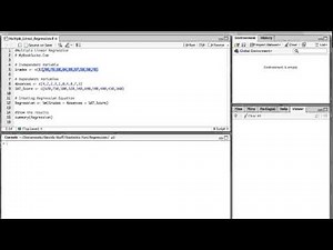 Multiple Linear Regression Using R