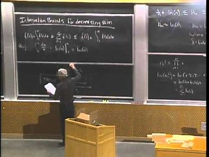 Lecture 13: Sums and Asymptotics | Mathematics for Computer Science | Electrical Engineering and Computer Science | MIT OpenCourseWare