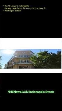 Top 10 Lawyer in Indianapolisand\r 1. Hensley Legal Group, PC — 4.9★ (3915 reviews), E Washington St