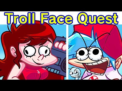 Friday Night Funkin' VS Troll Face Quest Week (FNF Mod/Hard) (TrollFace Games/Troll Face Funkin')