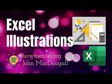 Illustrations in Excel Microsoft 365