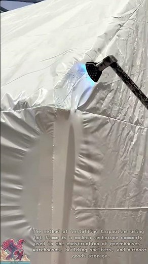 How to Install a Hot Air Flame Tarpaulin Quickly and Easily