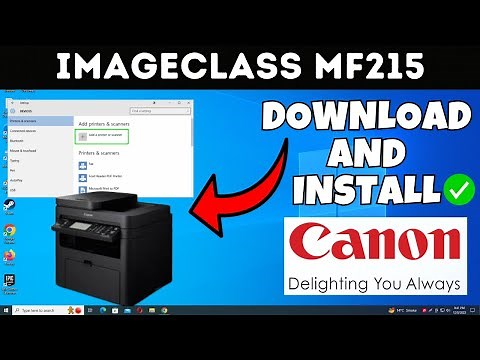 How To Download & Install Canon imageCLASS MF215 Printer Driver in Windows 10/11