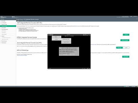 How to Install .ISO Images Using HP iLO